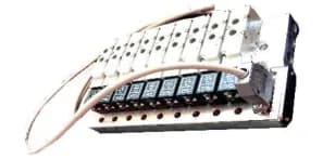Uzay Pnömatik Multipin-Valfler-(Valf-Ada-3lu-Ada Multipin Valfler (Valf Adası) 1/8" Tek Bobin Valfler *