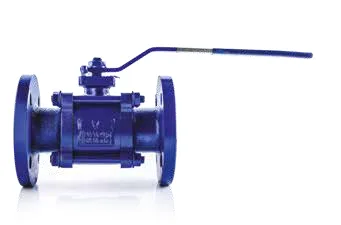 Valvos V2321019-KOLLU Üç Parçalı GG 25 Tam Geçişli Flanşlı