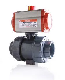 Valvos V2475513-CIFT-ETKILI U PVC Küresel Vana Dişli Yapıştırma / U PVC Ball Valve Threaded Bonding